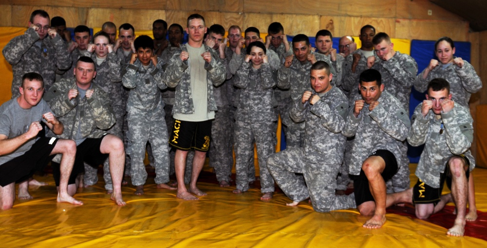 Combatives training teaches more than how to fight
