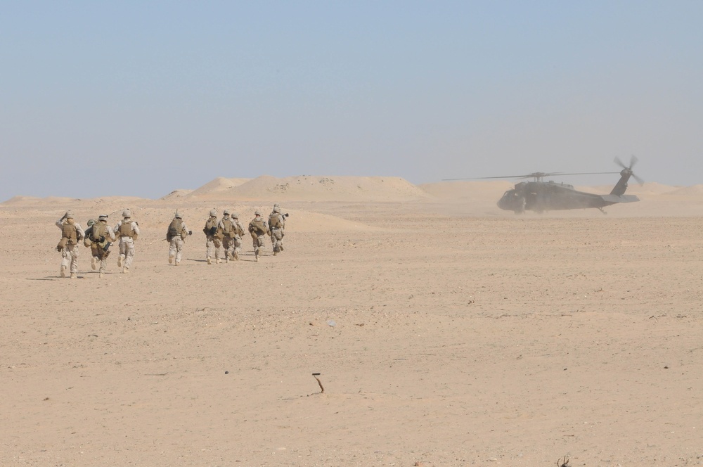 Training at Udari Range