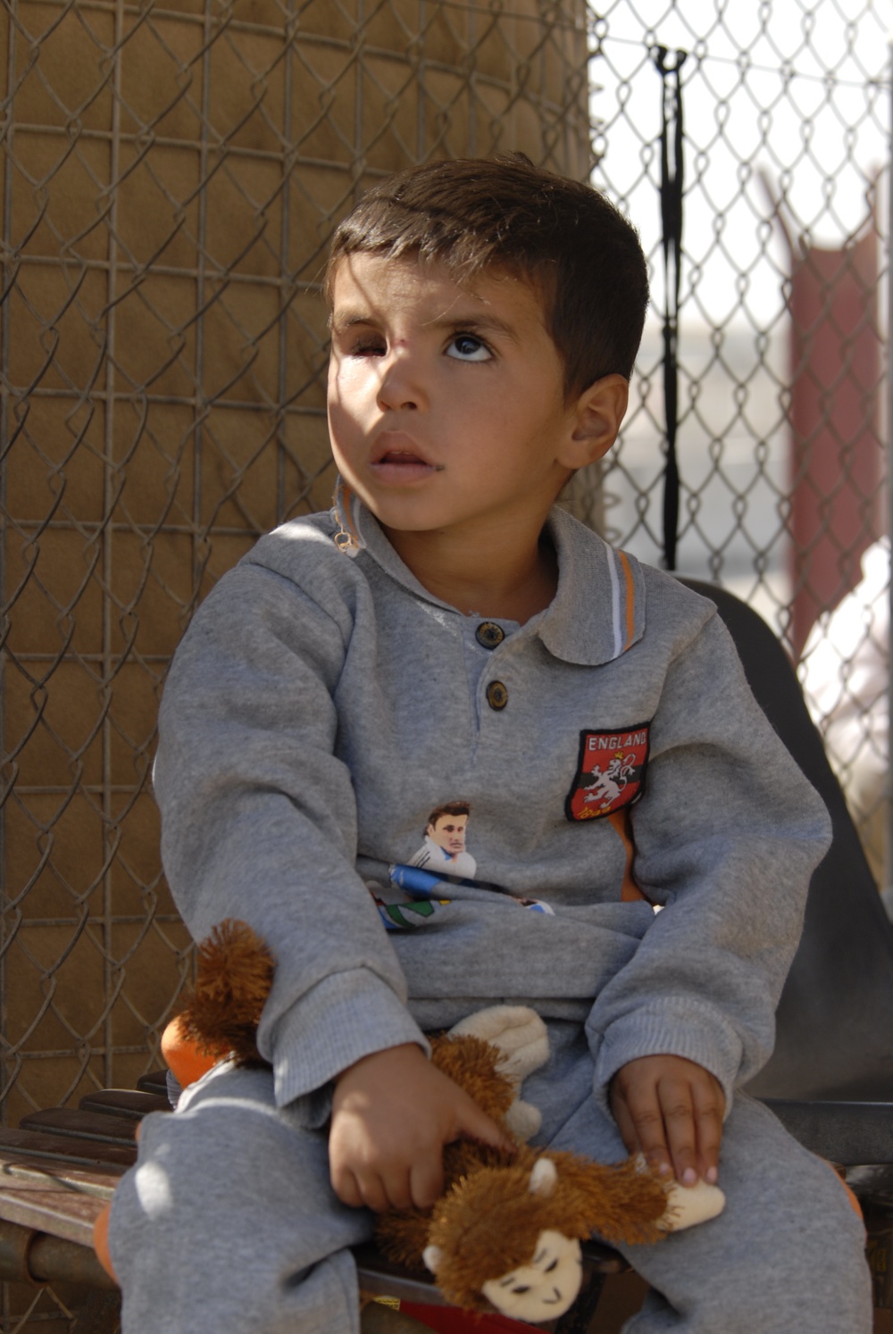Saving Mahdi: Soldiers from Contingency Operating Basra work to help injured Iraqi boy