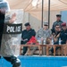 Top Anbar security officials graduate 45 policemen from civil disturbance course