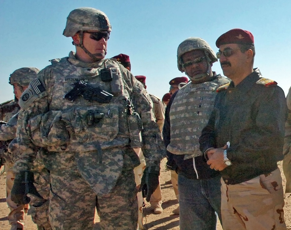 Iraqi Army Mortarmen Participate in First Live Fire Exercise
