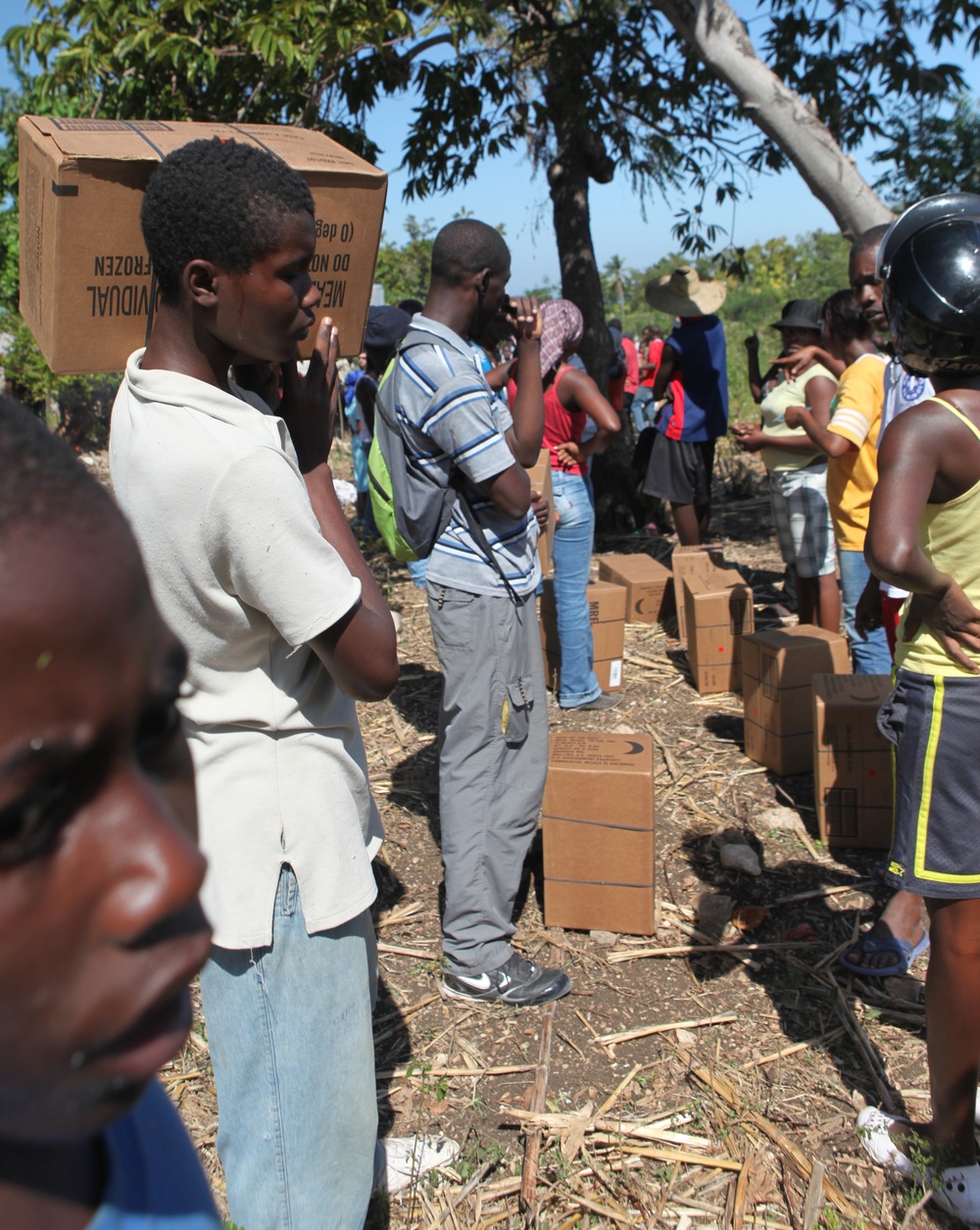 22nd MEU's ongoing effort to provide relief aid in support of Operation Unified Response