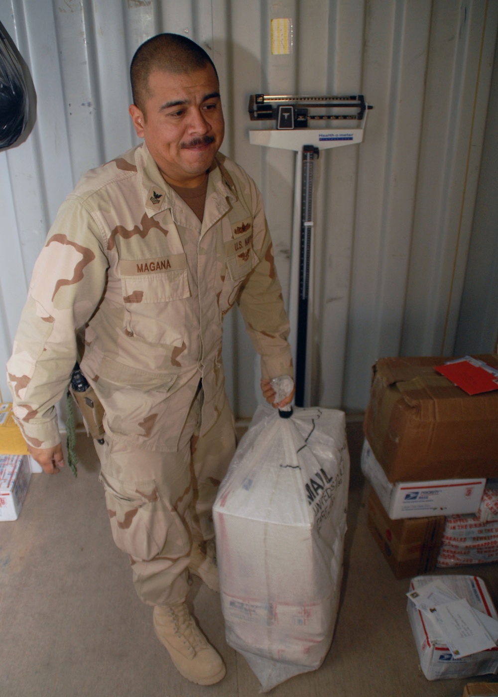 NMCB 74 Supply Dept on the Job at Camp Krutke