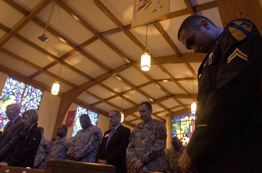 First Team honors fallen comrades