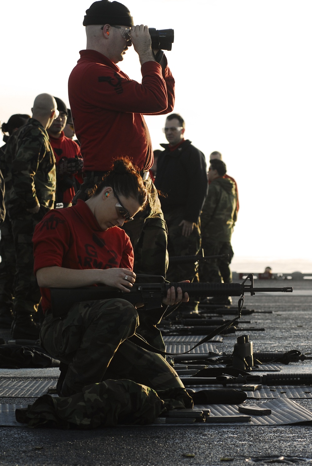 USS John C. Stennis action