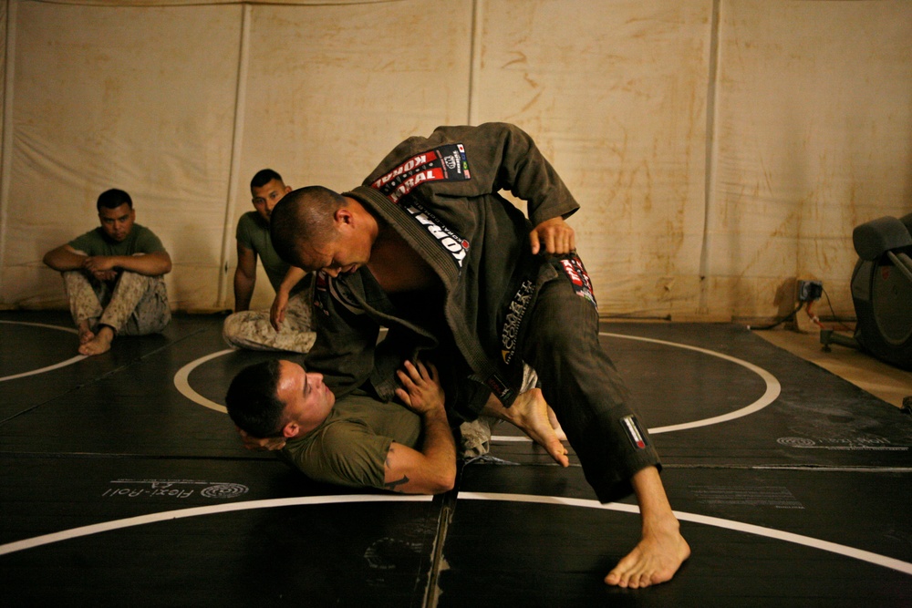 Marine uses Jiu-Jitsu to strengthen combat effectiveness in Afghanistan