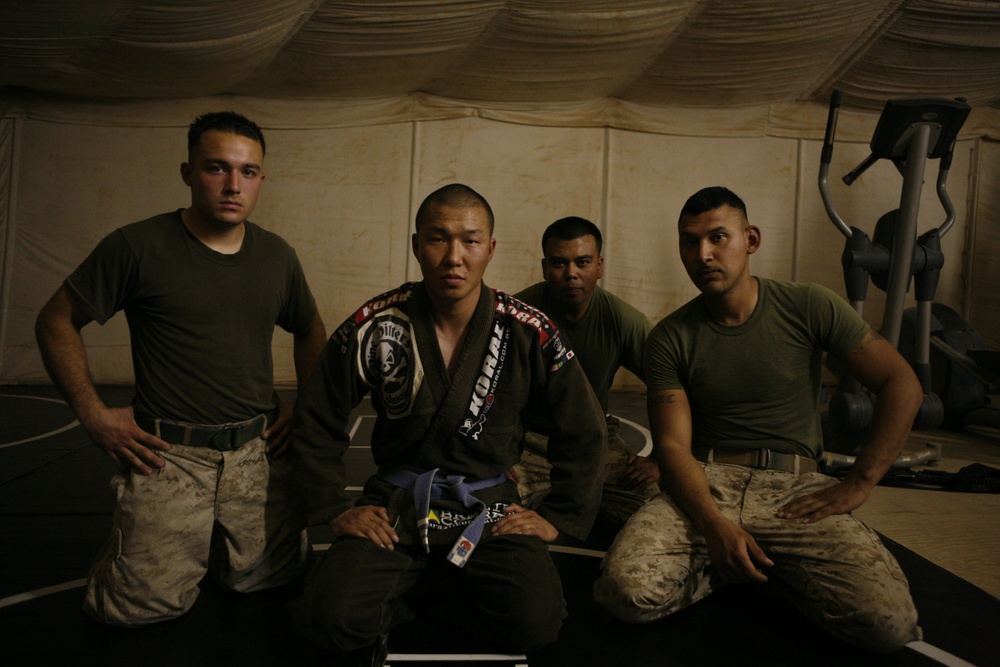 Marine uses Jiu-Jitsu to strengthen combat effectiveness in Afghanistan