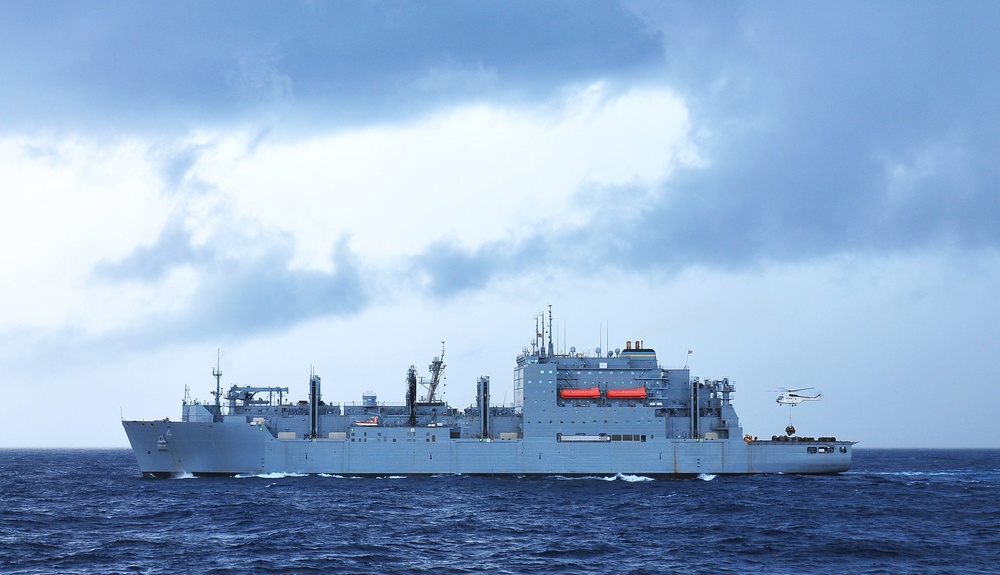 USNS Richard E. Byrd Replenishment at sea