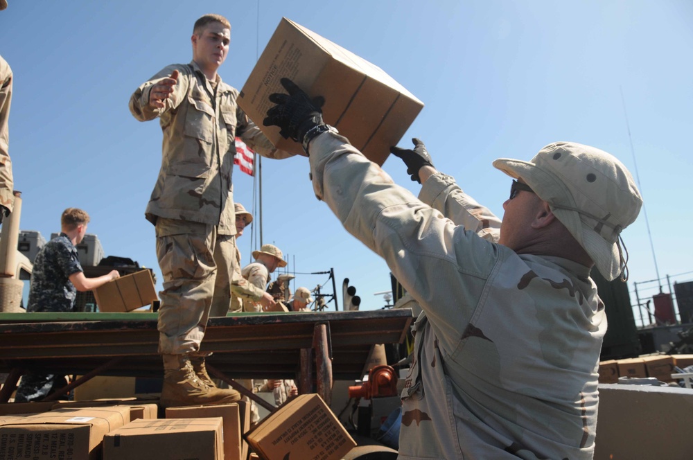 Sailors continue aid mission in Haiti