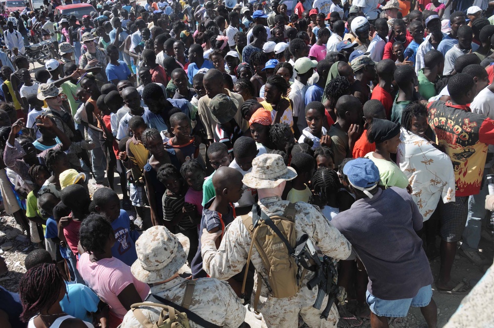 Sailors continue aid mission in Haiti