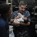 Sailors protect Haitian infant