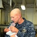 Sailors protect Haitian infant
