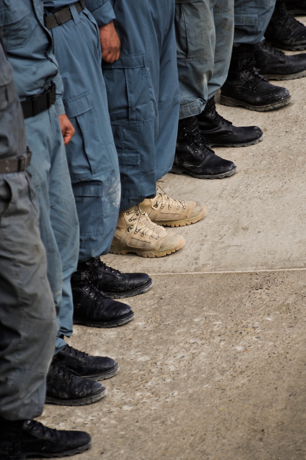 Graduation ceremony and patrol