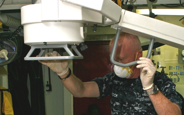 Marines continue to give aid aboard USS Bataan