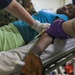 22nd MEU and USS Bataan treat injured Haitian woman