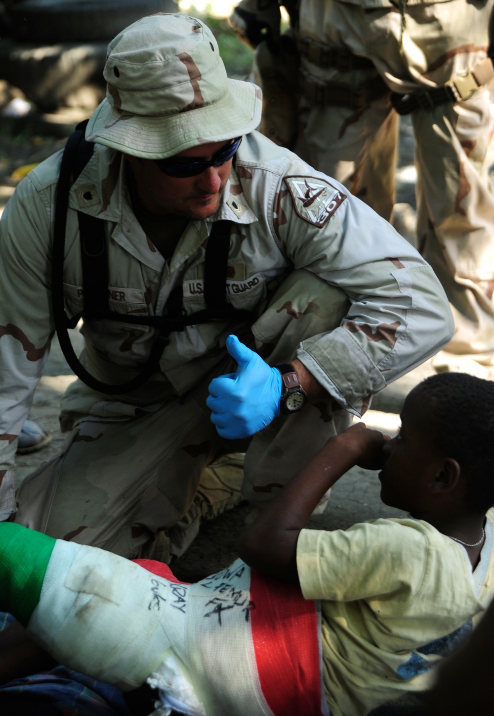 PSU 307 Visits Haitian Orphanage