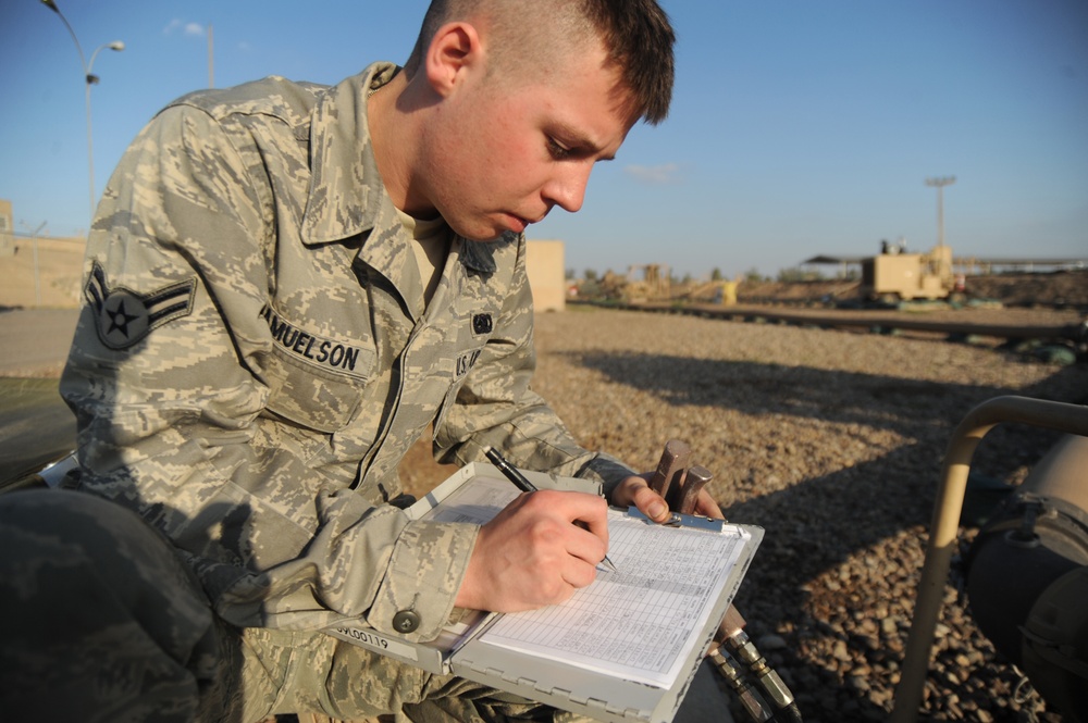 Airmen Fuel the Air Force Mission at Joint Base Balad