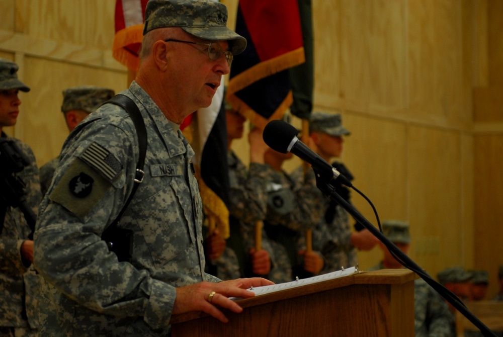 1st Infantry Division takes command of United States Division-South