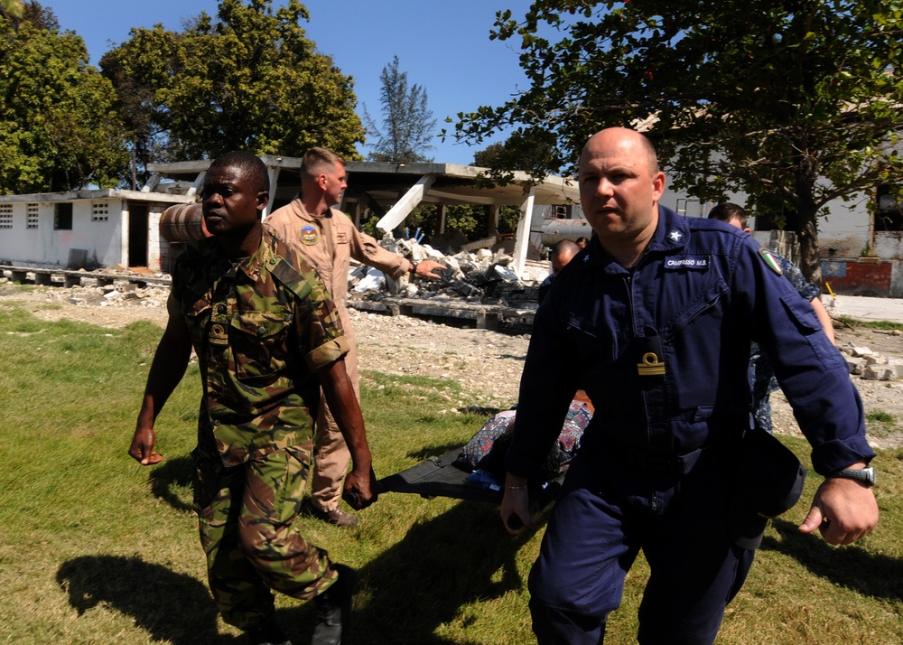 Haiti Relief efforts in Killick