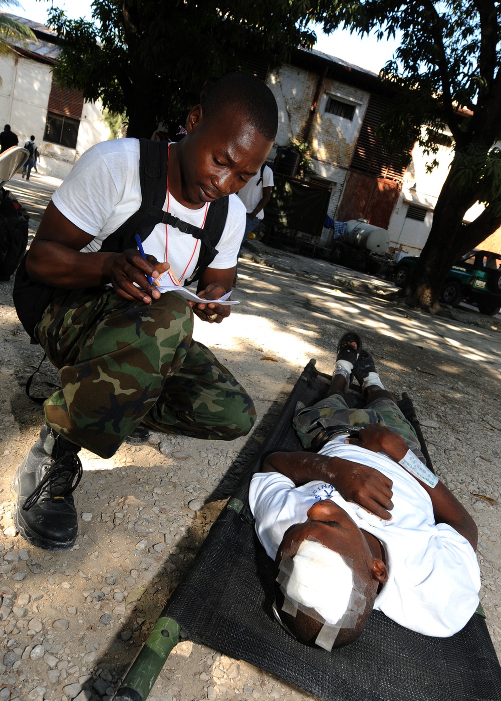 Haiti Relief efforts in Killick