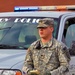 Military policeman saves civilian contractor's life