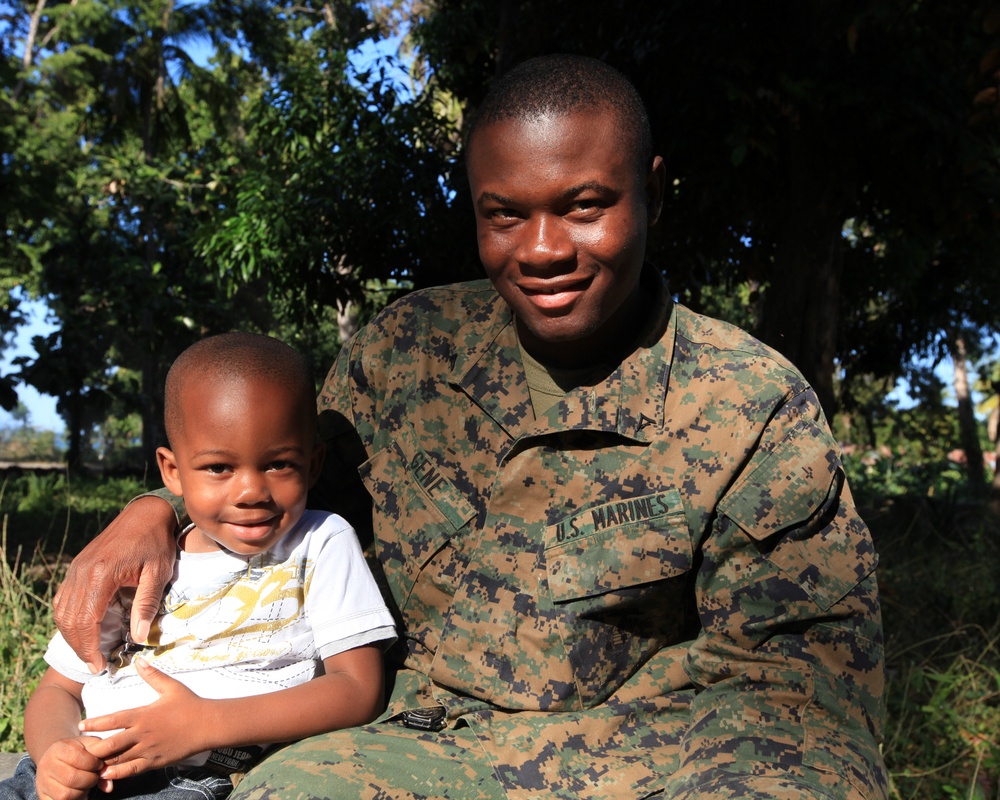 Marine assist family and native country