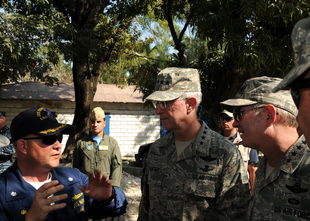 U.S. Southern Command Commander Visits Killick, Proud of Accomplishments