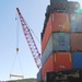 Unloading Supplies From a Barge