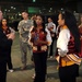 Redskins Cheerleaders Boost Troop Spirits