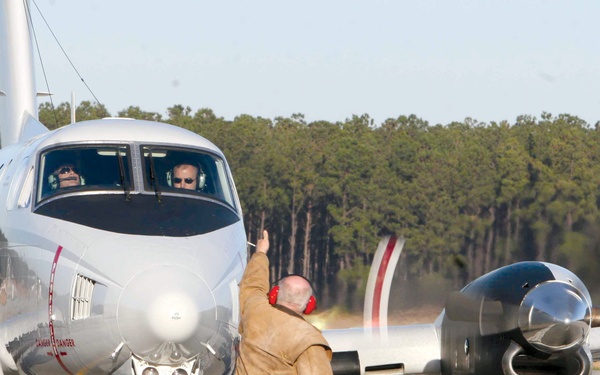 Fightertown C-12 crew supports Haiti relief