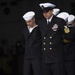 Sailors perform burial-at-sea
