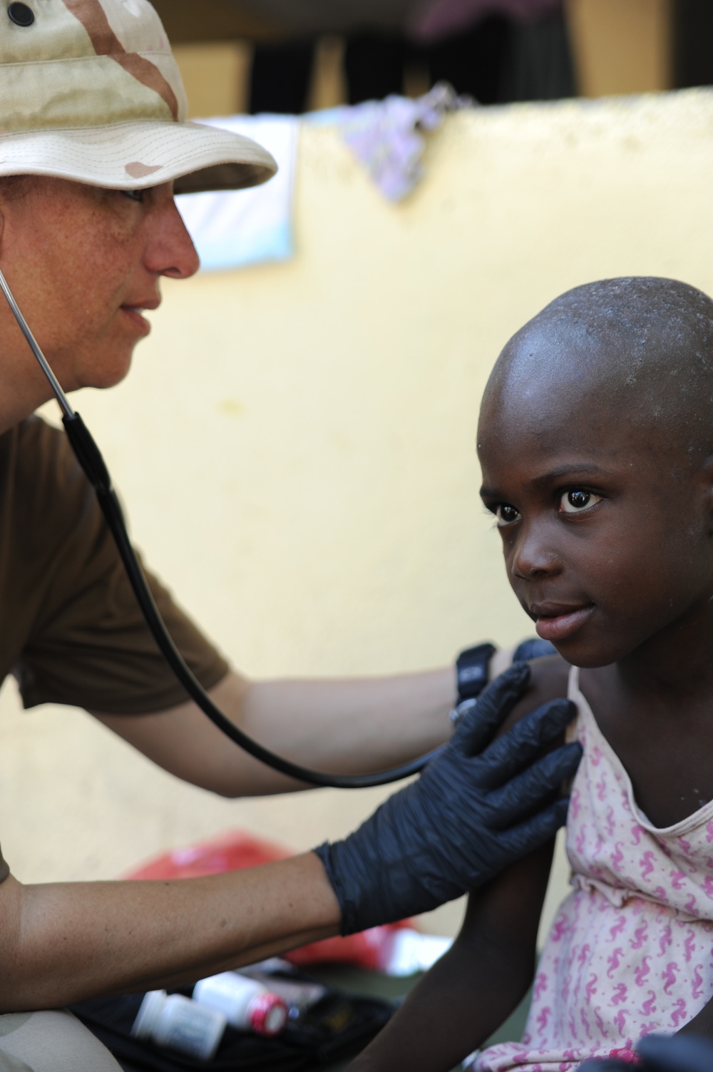 Coast Guard PSU 307 Treats Haitian Orphans