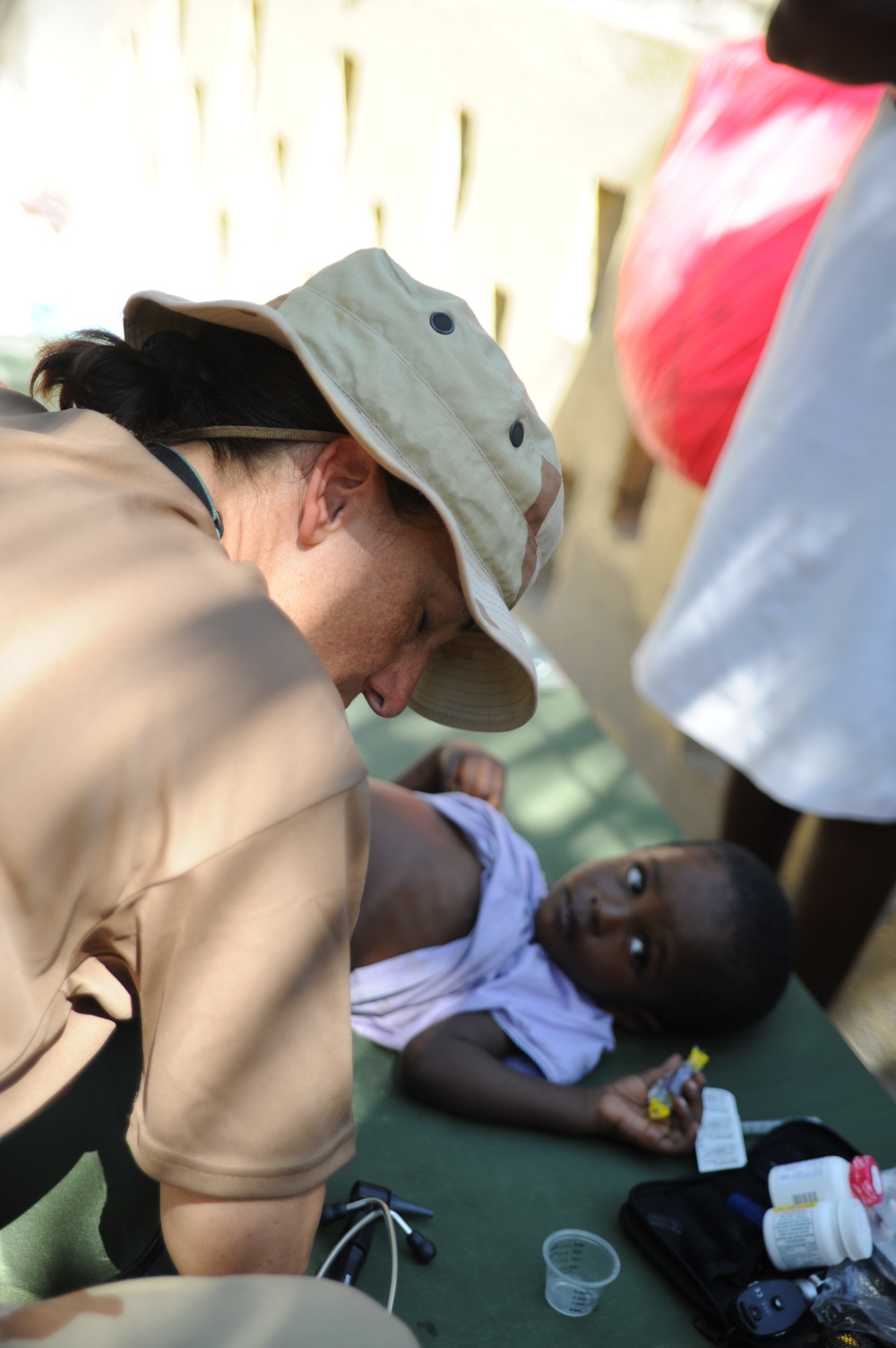 Coast Guard PSU 307 Treats Haitian Orphans