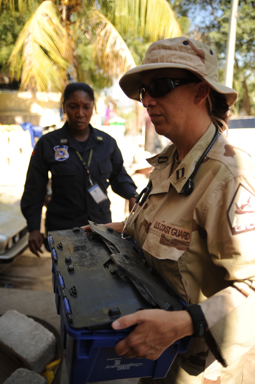 Coast Guard PSU 307 Treats Haitian Orphans