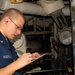 Sailors conduct maintenance