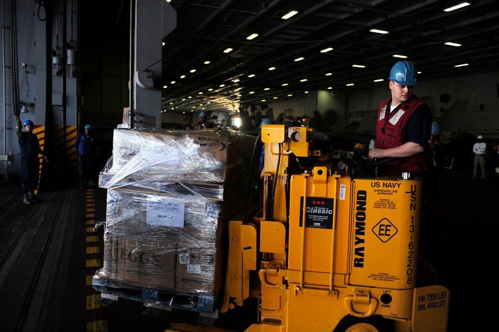 USS Dwight D. Eisenhower On Deployment