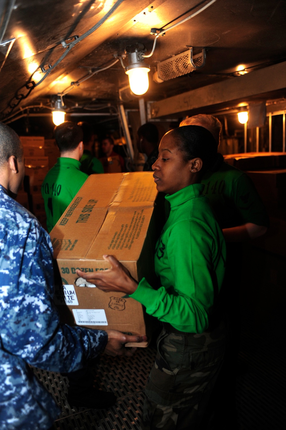 USS Dwight D. Eisenhower On Deployment