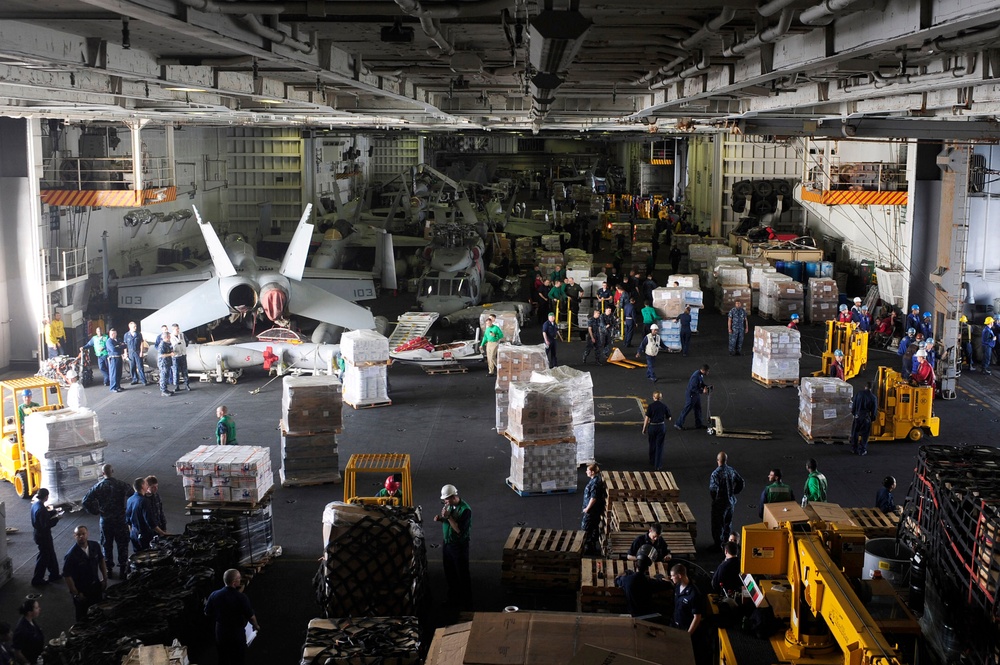 USS Dwight D. Eisenhower on Deployment