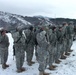 U.S. KFOR Soldiers hand over responsibility of Camp Nothing Hill to Italian force