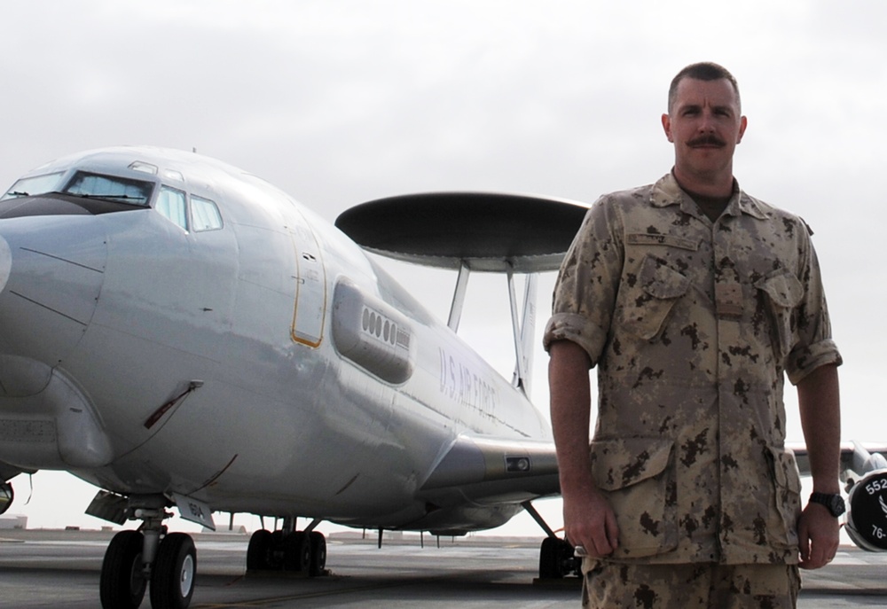 Canadian Forces officer, Sudbury native, serves as AWACS mission crew commander with Southwest Asia unit