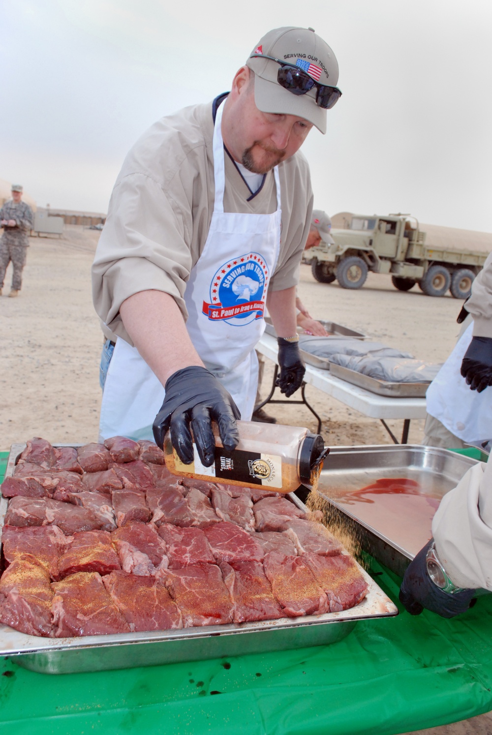 Steaks for Troops