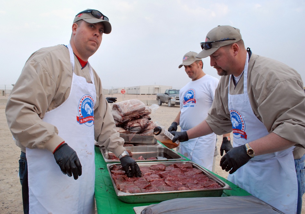 Steaks for Troops
