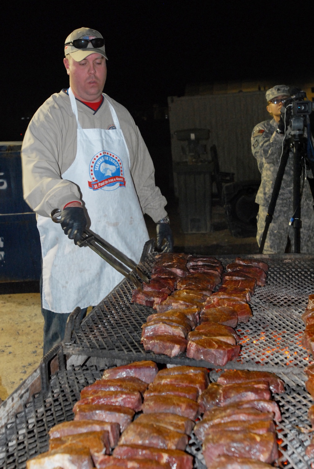 Steaks for Troops