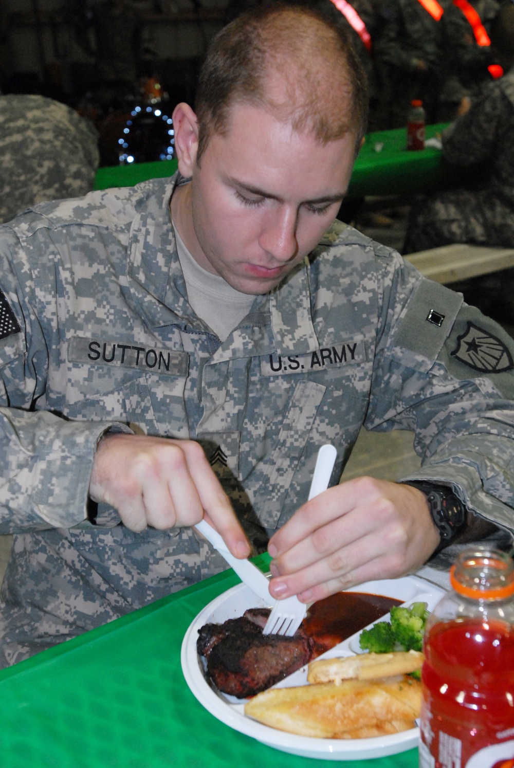 Steaks for Troops