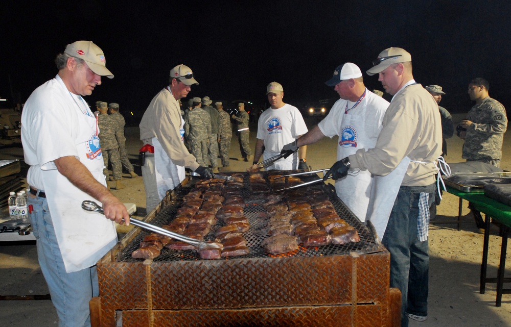 Steaks for Troops