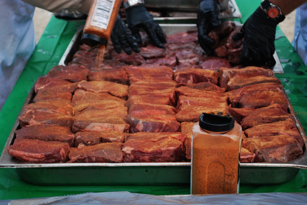 Steaks for Troops