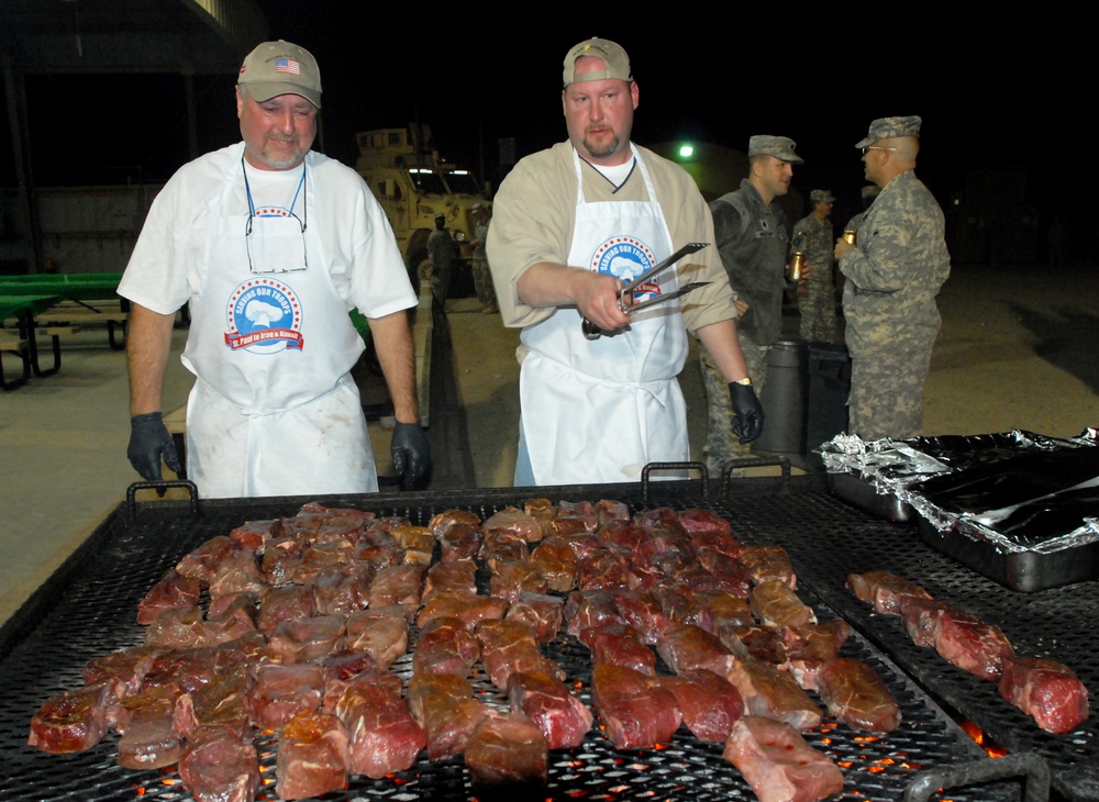Steaks for Troops