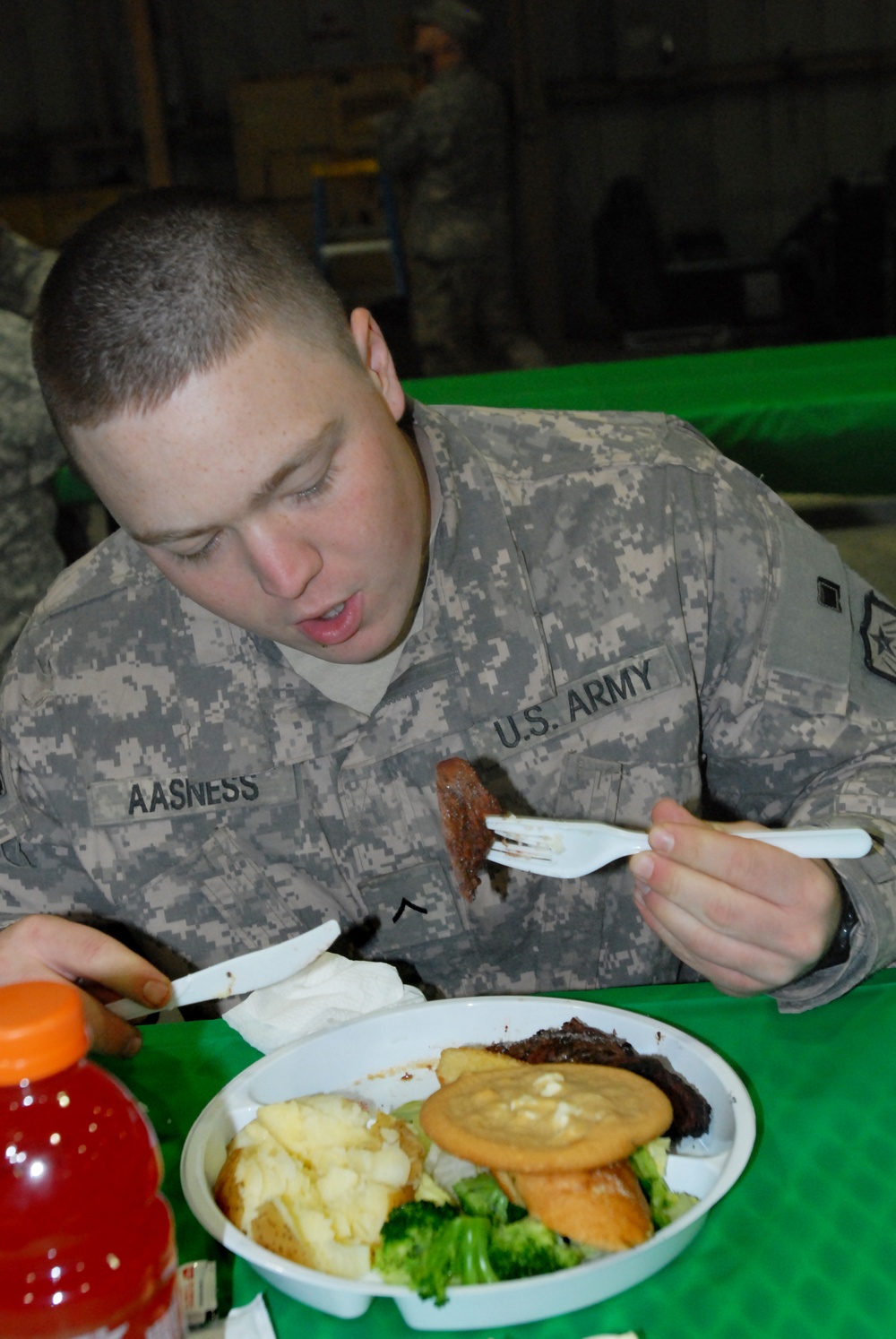 Steaks for Troops