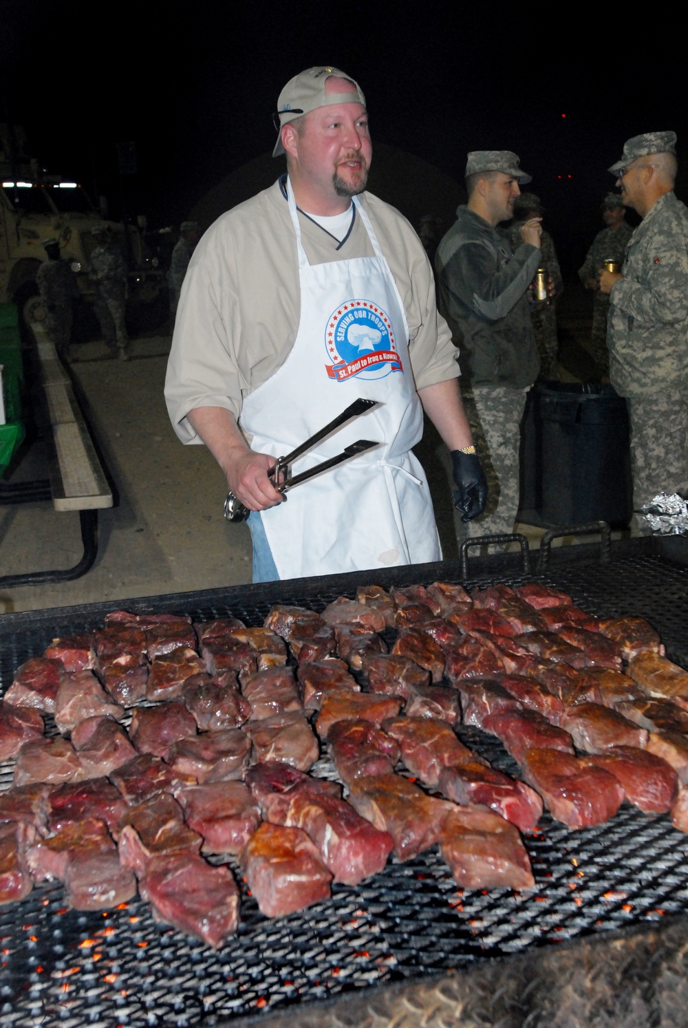 Steaks for Troops
