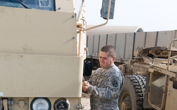 Sykes' Logistics Task Force Keeps Surrounding Bases Thriving